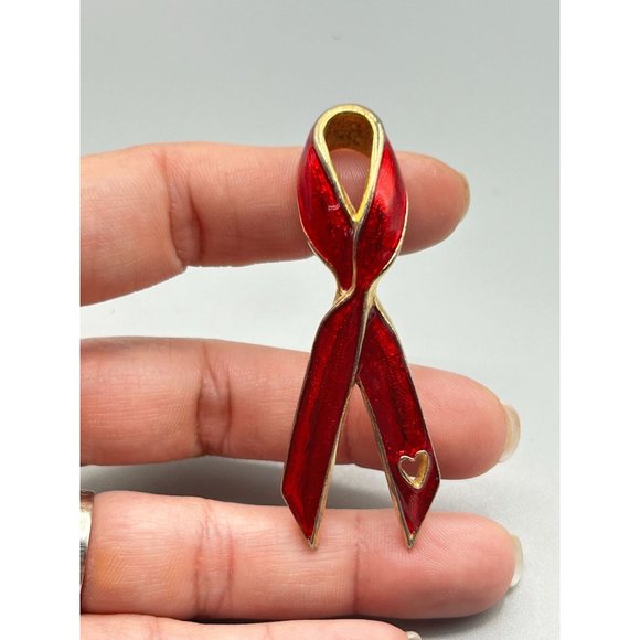 Gigi 1992 Ribbon Pin Multiple Sclerosis Awareness Drunk Driving Drug Prevention - Picture 4 of 7